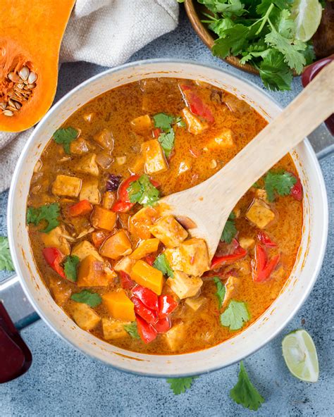 Thai Butternut Squash Curry The Flavours Of Kitchen