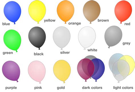 Colorful Balloons What Is Your Favorite Color Free Printables For Kids