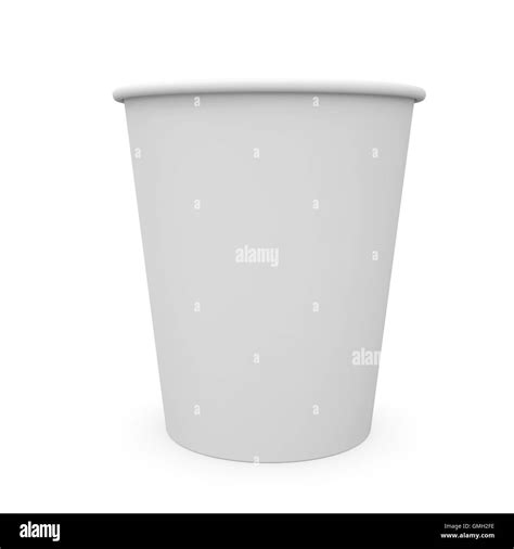 White Paper Cup Stock Photo Alamy