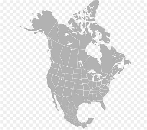 Mapa De Mexico Estados Unidos Y Canada