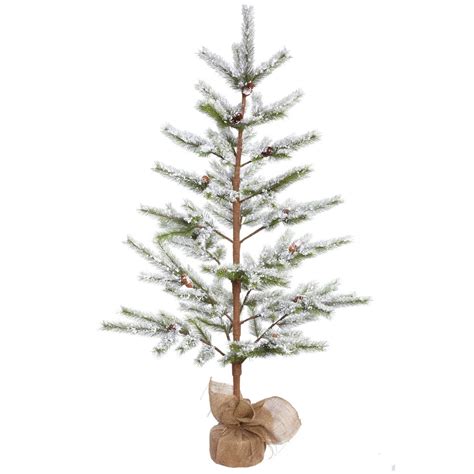 Vickerman 5 Flocked Desert Pine Artificial Christmas Tree Unlit