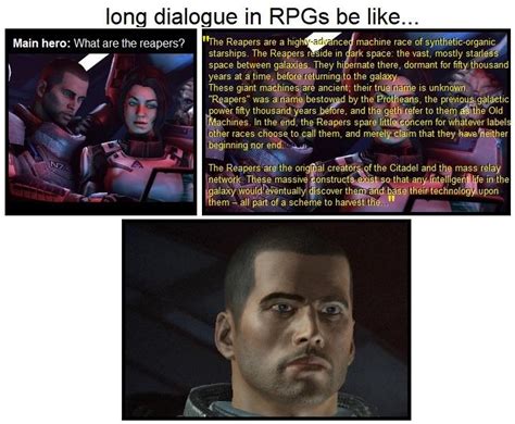 Anyone Tired Of Excessively Long Dialogue In Rpg Games Rgaming