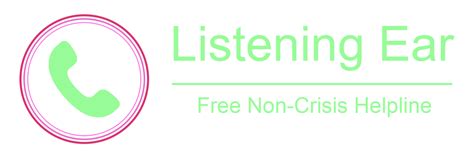Listening Ear Free Non Crisis Helpline