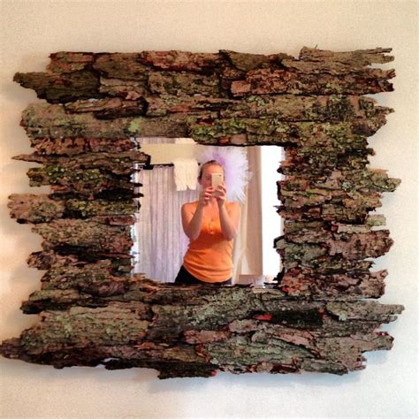 Pin By Sarah Sanders On Home Diy With Tree Bark Tree Bark Crafts
