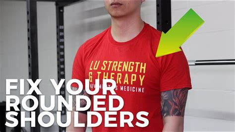 3 best exercises to improve posture fix rounded shoulders youtube