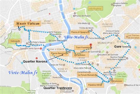 Plan Rome Info ≡ Voyage Carte Plan