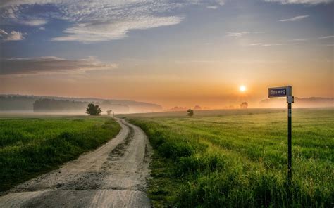 Wallpaper Sunlight Landscape Sunset Sea Hill Nature Shore