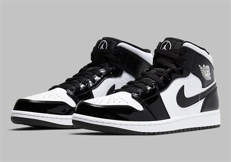 Nike Air Jordan 1 Mid Se Asw Carbon Fiber Black White Dd1649 001 Mens