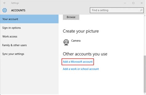 How To Add Microsoft Account For Windows 10 Logon