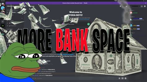 How To Make More Bank Space In Dank Memer Discord Bot Youtube