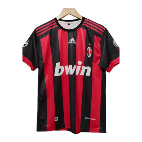 David Beckham Ac Milan Home Jersey Retro Collection Cyberried Store