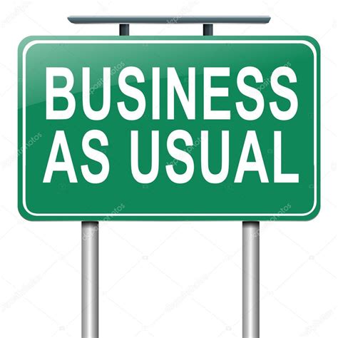 What did this expression mean? Business as usual. — Stock Photo © 72soul #12873768