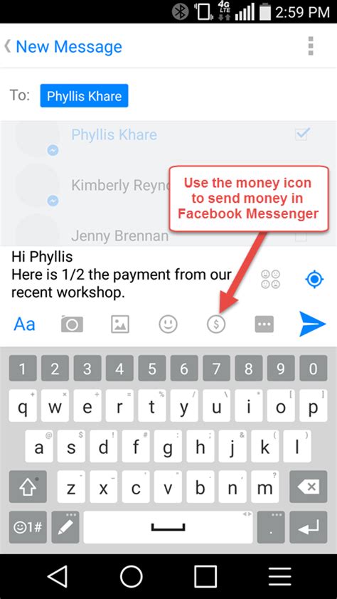 You must be facebook friends with someone in order to send or receive money. 6 New Facebook Features for Business: What Marketers Need to Know : Social Media Examiner