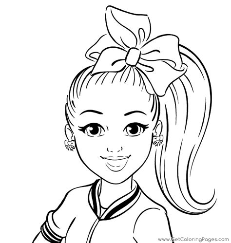 Here's a list of places to find free grandparents day coloring pages that can be printed and colored in by a grandchild for this special day. JoJo Siwa Coloring Girl Face - Get Coloring Pages