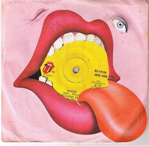 The Rolling Stones Angie 1973 Vinyl Discogs