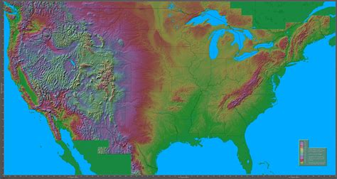 Shaded Relief Map Of The United States North America Map Relief Map Hot Sex Picture