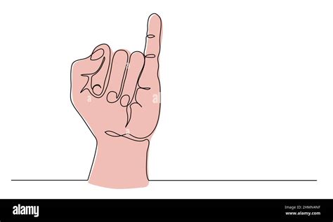 Little Finger Up Vector Sign Hand Gesture With Pinky Meaning I Swear