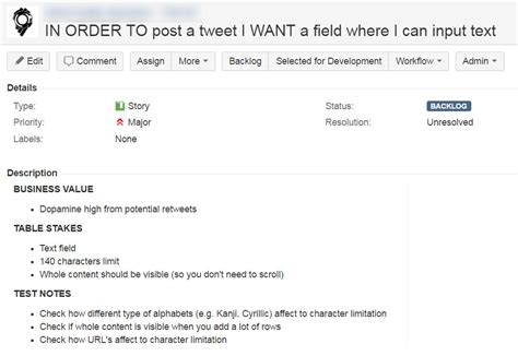 How to write a better user story for integration. Writing Test Notes To User Stories (in JIRA) - Aleksis Tulonen