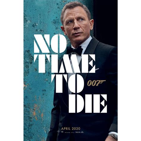 James Bond La Mort Peut Attendre - Poster James Bond 007 : Mourir peut attendre, en vente sur Close Up