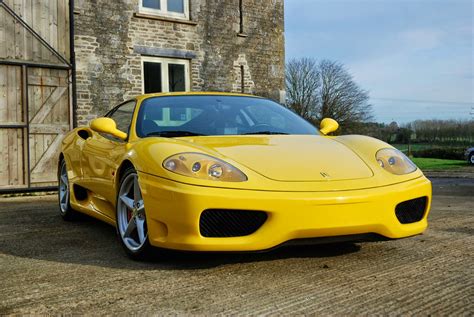 Front Design Yellow 2001 Ferrari 360 Modena 5463 Cars Performance