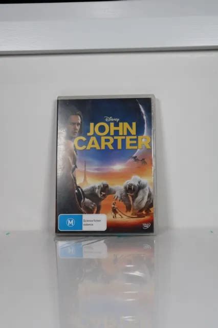 John Carter Dvd 2012 Disney Taylor Kitsch Lynn Collins Region 4