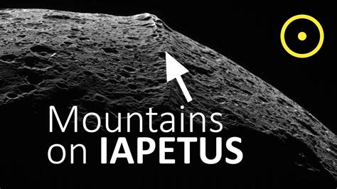 Saturns Moon Iapetus Youtube