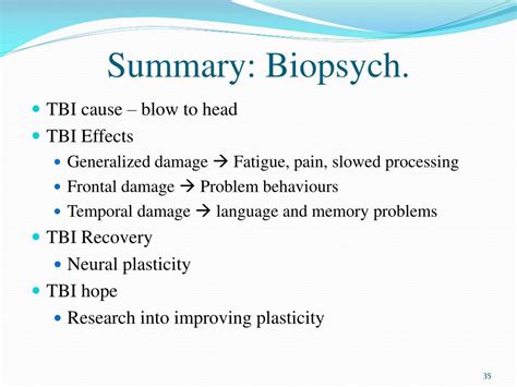 Ppt The Impact Of Brain Injury Mechanisms Of Damage Deficit