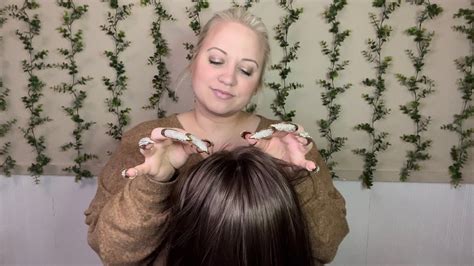 Asmr Hair Play And Scalp Check For Your Tingle Immunity Youtube