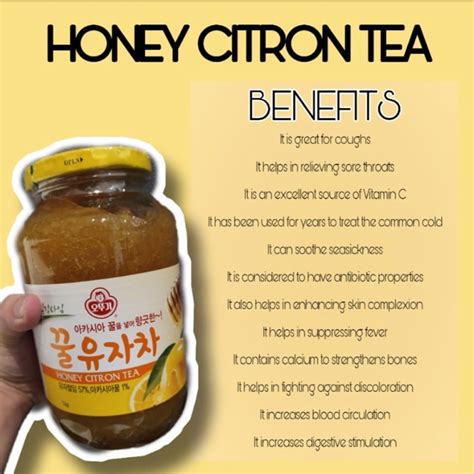 Korean Honey Citron Tea Shopee Philippines