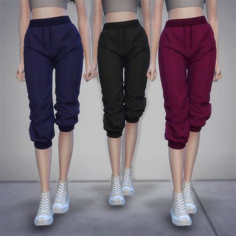 Loose Sweats By Munfoofs Sweat Clothes Sims 4 Mods Clothes Sims 4