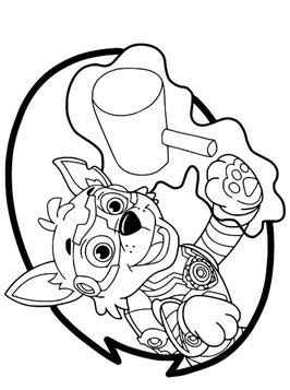 Puppy coloring page for kids 2019 diese. Paw Patrol Mighty Pups Ausmalbilder Everest : Adventure ...