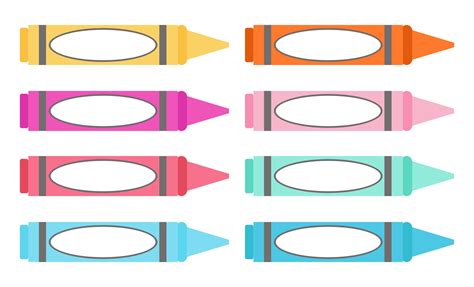 10 Best Crayon Shape Printable Pdf For Free At Printablee