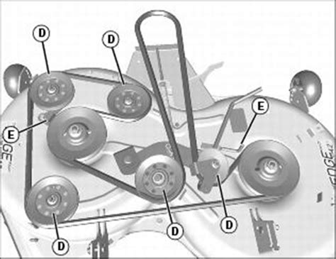 John Deere 190c Mower Deck Belt Diagram