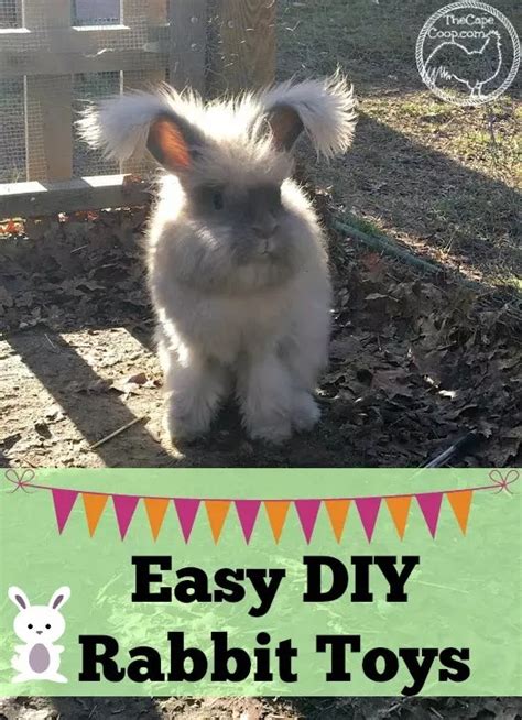 Easy Diy Rabbit Toys The Cape Coop
