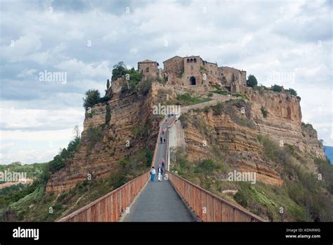 Civita Di Bagnoregio The Dying City Near Rome Italy Stock Photo Alamy