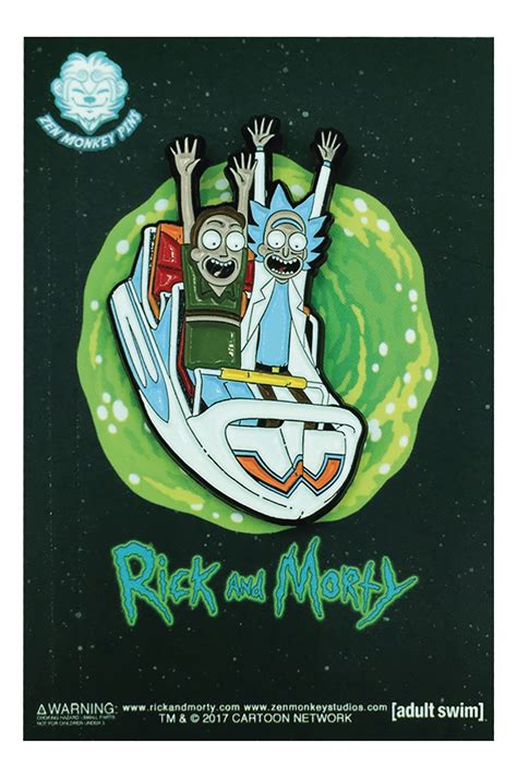 May189609 Rick And Morty Whirly Dirly Pin Previews World
