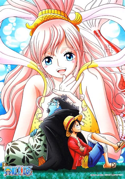 Shirahoshi Jinbei E Luffy One Piece Anime One Piece Manga Best