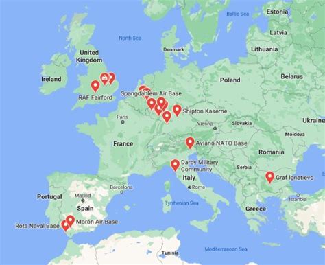 Us Military Bases In Europe Operation Military Kids