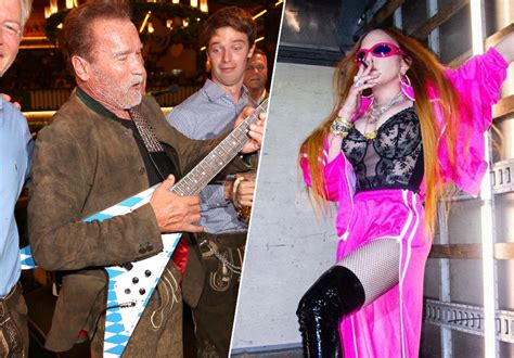 Celeb 247 Arnold Schwarzenegger Steelt De Show Op Oktoberfest En Madonna Toont Haar Nieuwe