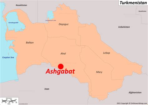 Ashgabat Map Turkmenistan Detailed Maps Of Ashgabat