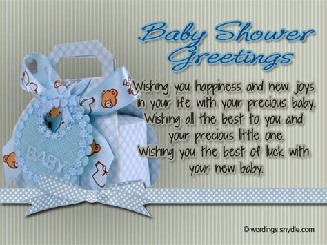 Baby Shower Wishes Wordings And Messages