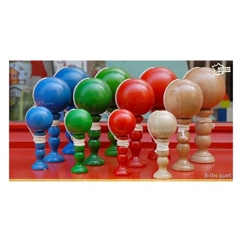 Wooden Cup And Ball Game Bilboquet Natural 16cm
