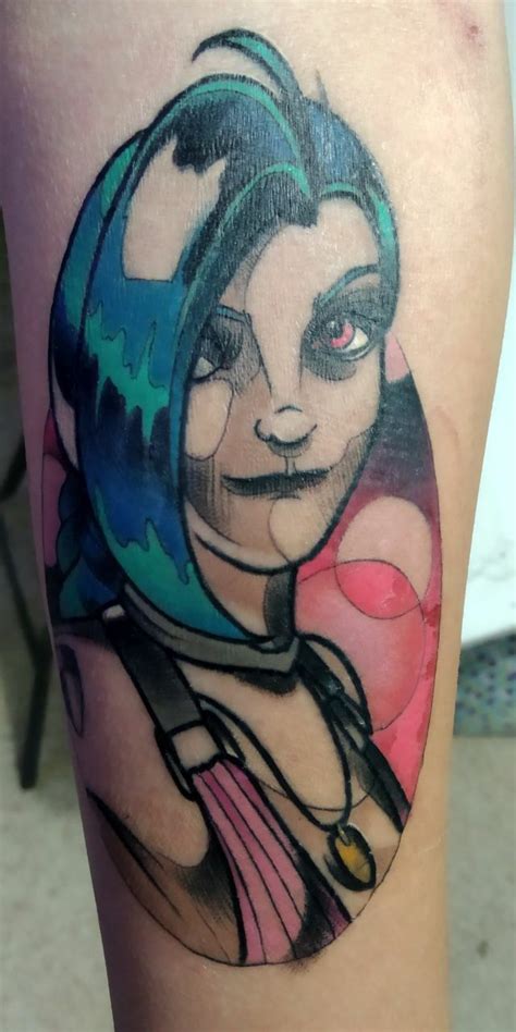 Jinx League Of Legends Tattoo Shery Tisdale