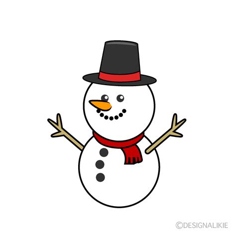 Clipart Snowman Smiling