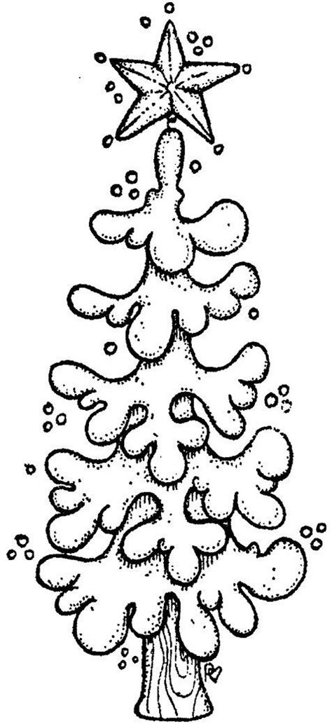 Winter Wonderland 2013 Peaceful Christmas Tree Magnolia Stamps