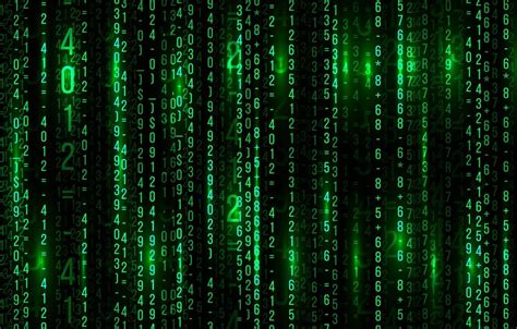 Green Matrix Code Wallpaper
