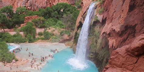 Havasu Falls Hike Via Havasupai Trail Outdoor Project