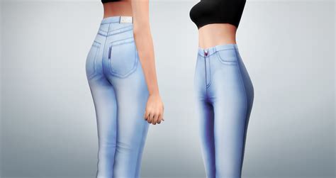 Sims 4 Cc Maxis Match Jeans Zimzimmer