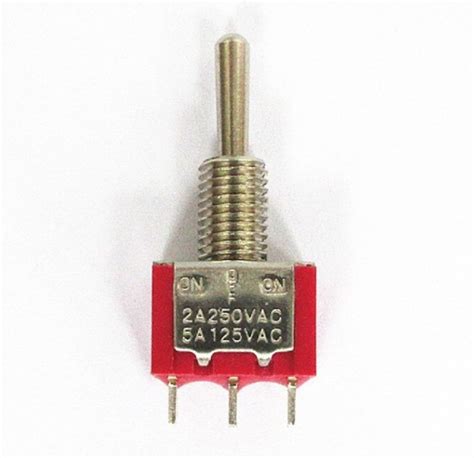 Miniature Toggle Switch Spdt Momentary Onoffon