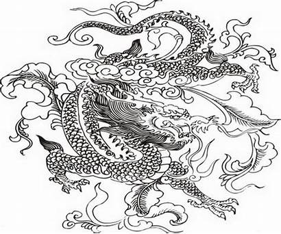 Dragon Chinese Coloring Pages Map